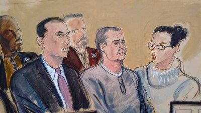 Está acusado de recibir sobornos por parte del Cártel de Sinaloa