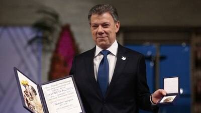 Santos aseguró que el verdadero premio fue haber logrado la paz para Colombia