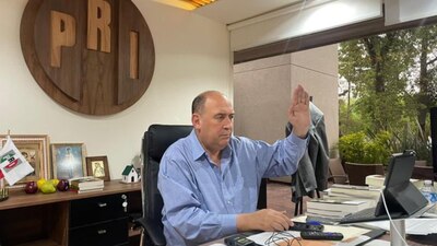 Rubén Moreira dijo que desayunó con los líderes parlamentarios del PRD y el PAN