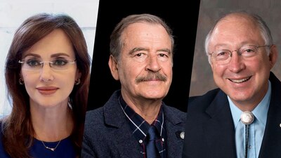 Vicente Fox y Lilly Téllez mostraron su desacuerdo contra el embajador de Estados Unidos