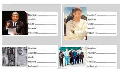 Morena publicó la imagen con distintas facetas de la vida política de AMLO