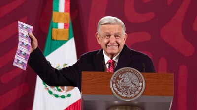 El presidente López Obrador anunció que entre los premios hay 6 departamentos