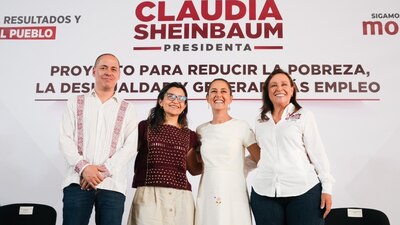 La exjefa de Gobierno de la Ciudad de México se comprometió a apoyar para mejorar los caminos