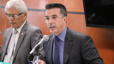 El diputado Sergio Mayer cometió un fail al hablar de la vaquita marina