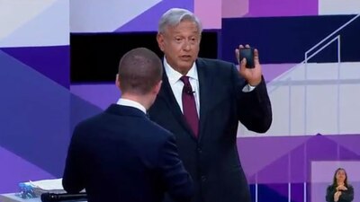 AMLO no perdió el sentido del humor en el segundo debate