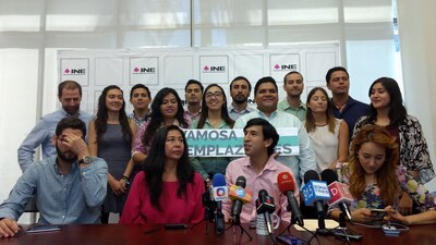 Este sábado Kumamoto pidió al INE su registro para contender por un lugar en el Senado