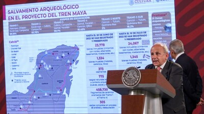 Diego Prieto indicó que las excavaciones han dejado grandes hallazgos para el país