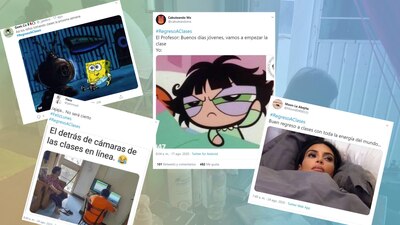 El regreso a clases online ha desatado algunos buenos memes