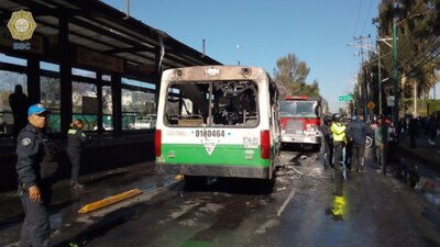 Los hechos ocurrieron rente de la estación del Metrobús Gran Canal, en la alcaldía Gustavo A. Madero