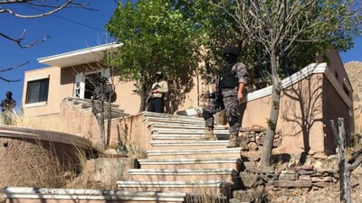 Elementos de la Fiscalía General de Chihuahua revisaron propiedades de César Duarte