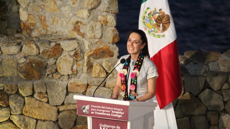 Sheinbaum destaca inversión de 8 mil mdp para mejorar sistema de agua potable en Acapulco