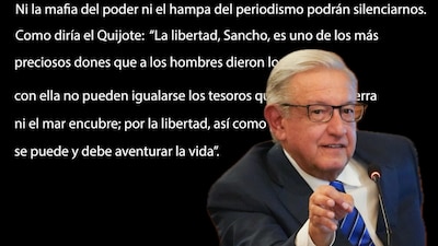 Acusó que la plataforma que "la Estatua de la Libertad se ha convertido en un símbolo vacío"