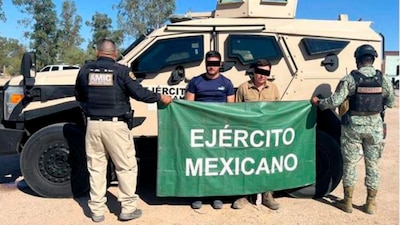 El 'Cuza' fue detenido junto a otro hombre por el Ejército Mexicano
