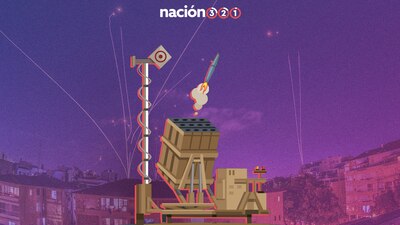 Se trata de un escudo antimisiles que defiende principalmente a la ciudad de Tel-Aviv