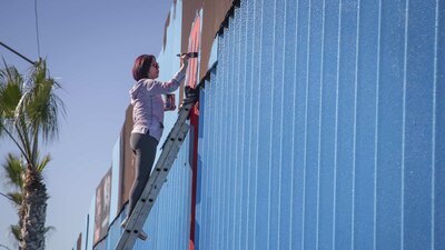 Ya hay una barrera física entre ambos países