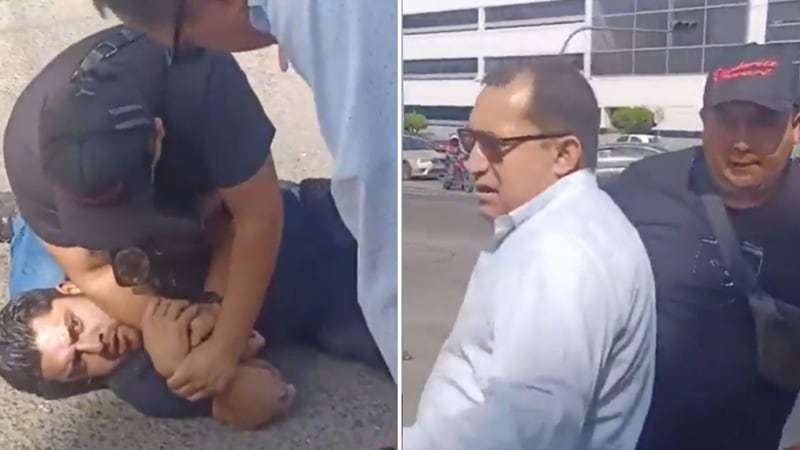 VIDEO: “Usted disculpe”: policías de Puebla confunden a civil con criminal y lo golpean