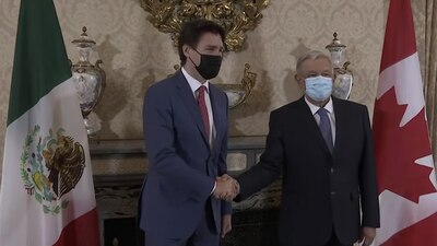 AMLO destacó la buena relación entre México y Canadá