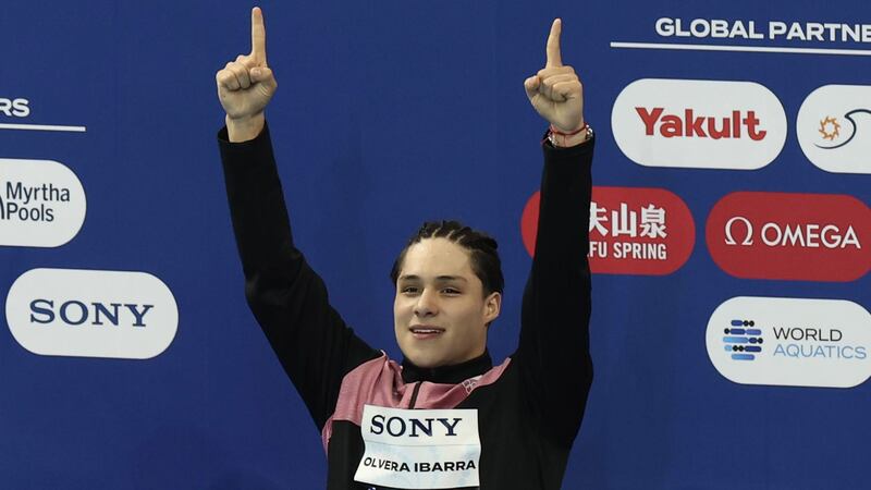 “Somos los mejores del mundo”: Osmar Olvera celebra su triunfo en la Copa de Deportes Acuático