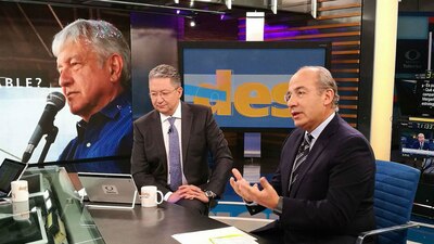 Felipe Calderón aseguró que la única opción para ganarle a AMLO es votar por Margarita Zavala