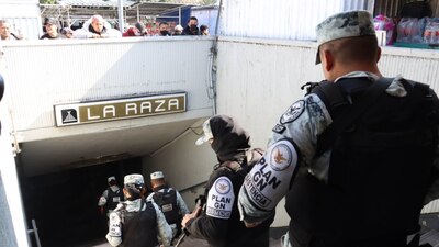 Más de 6 mil elementos de la Guardia Nacional estarán presentes en el Metro