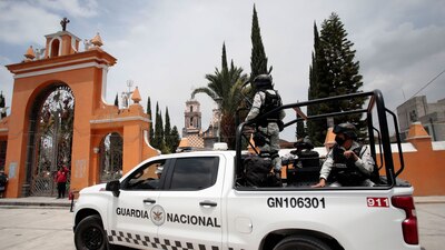 Algunos elementos de la GN han ingresado al estado para ayudar a tareas de seguridad