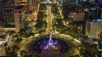 ¡América tricampeón! Aficionados celebran en Ángel de la Independencia