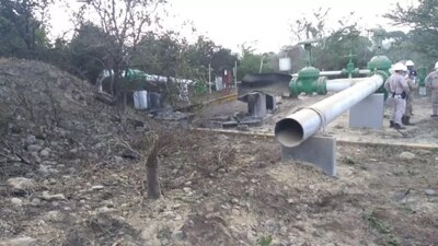La explosión fue en un gasoducto en el pozo San Andrés