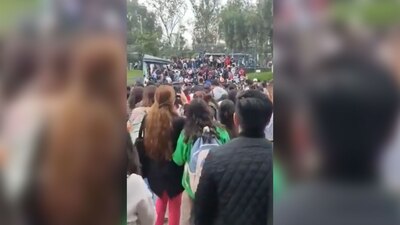 La semana pasada ocurrió lo mismo en la Facultad de Ciencias Políticas