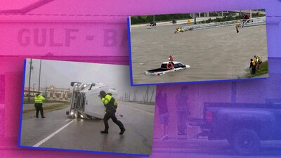 El huracán dejó cientos de vialidades bajo el agua; rescatistas ayudaron a la gente