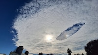 ¿Qué es la ‘nube cavum’, el fenómeno que se formó en el cielo de Puebla?