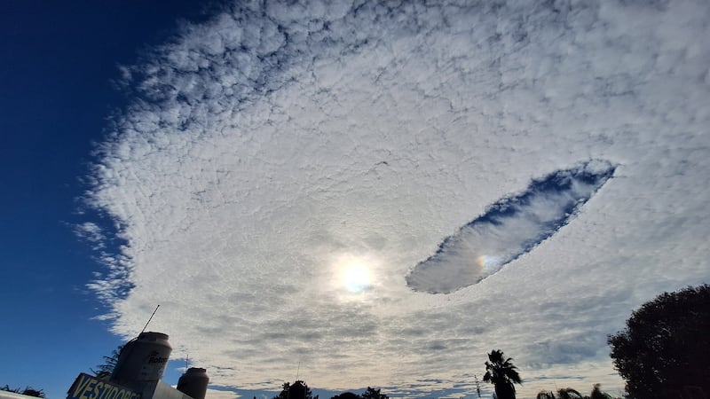 ¿Qué es la ‘nube cavum’, el fenómeno que se formó en el cielo de Puebla?