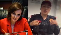Defiende Lilly Téllez a policía del Metro de la CDMX que impidió paso a mujer trans