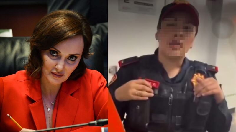 Defiende Lilly Téllez a policía del Metro de la CDMX que impidió paso a mujer trans