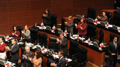 Al igual que en la Cámara de Diputados, los senadores tampoco podrán viajar tanto al extranjero