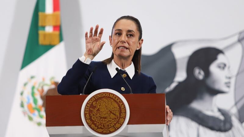 Sheinbaum exige a EU reforzar operativos contra el tráfico de armas hacia México