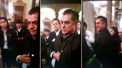 Así fue la reacción del gobernador cuando una señora habló con él