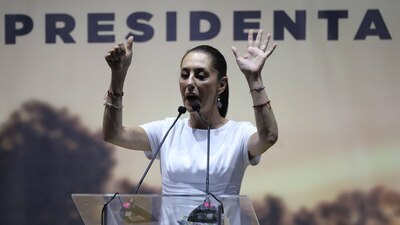 La candidata presidencial ha estado de gira por el sureste del país