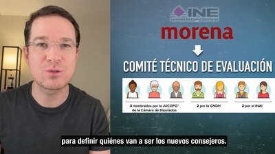 El panista explicó un mecanismo por el cual, presuntamente, los próximos consejeros del INE podrían ser afines a Morena