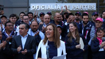 La candidata del PAN agradeció la votación a su favor a través de redes sociales
