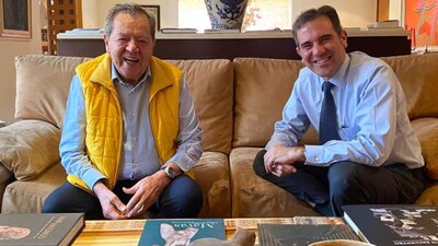 Ambos conversaron sobre los desafíos democráticos y las próximas reformas a organismos autónomos