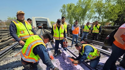 Realizan reparaciones en la Línea 4 del Metro
