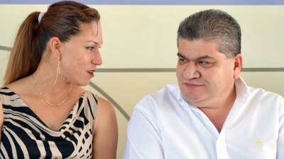 Olga Gabriela Kobel y Miguel Riquelme