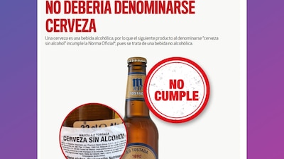 Los productos con menos de 2% de alcohol no podrán llamarse 'cervezas'