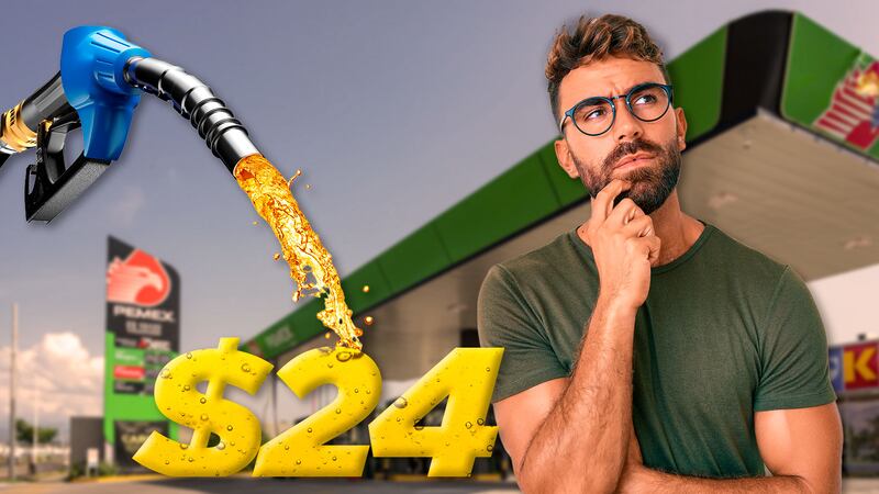 Gasolina a 24 pesos por litro: ¿mito o realidad?
