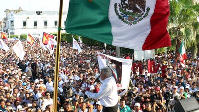 En un mitin en Comalcalco, AMLO es la esperanza para un estado que depende del petróleo