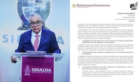 SRE reserva por 5 años los expedientes de Rocha Moya y Enrique Inzunza