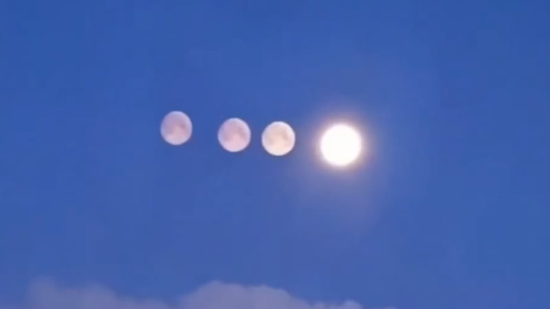 Rusia sorprende con la ‘aparición de 4 lunas’; ¿a qué se debe este fenómeno?