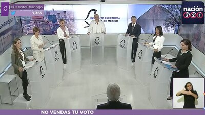 Primer debate entre los 7 candidatos al gobierno de la Ciudad de México