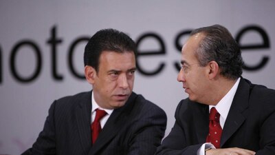 En esta foto de 2007 el priista era gobernador de Coahuila y el panista era Presidente de México