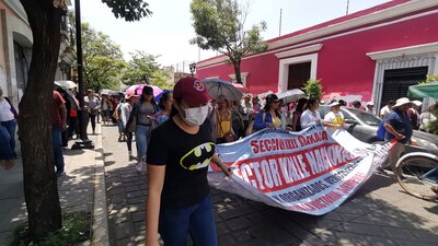 Los maestros amagan con prolongar movilizaciones hasta por 72 horas